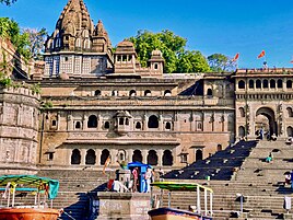 Maheshwar Ghats and Fort, Maheshwar, Khargone