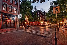 An image of Lamplighter Pub, the oldest in its historic Gastown.