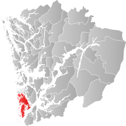 Finnås kommun i Hordaland fylke.