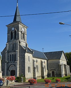 Skyline of Allibaudières