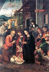 Bernardino Fasolo, natività.