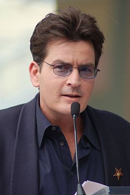 Charlie Sheen in 2009