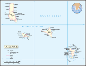 Image illustrative de l’article Vicariat apostolique de l'archipel des Comores