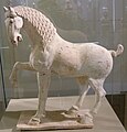 Cheval en terre cuite, seconde moitié du VIIIe siècle, musée d'art oriental de Turin.