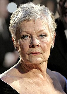 Judi Dench na cenách BAFTA v roce 2007