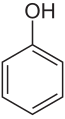 Formula di struttura del fenolo