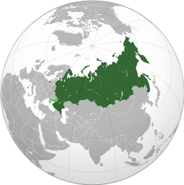 Russia - Localizzazione