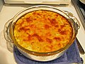 Hot macaroni pie