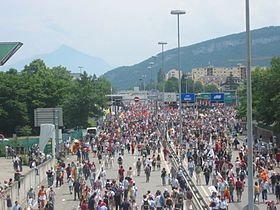 Manifestation altermondialiste en marge du G8.