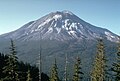 Sopka St. Helens pred erupciou v roku 1980