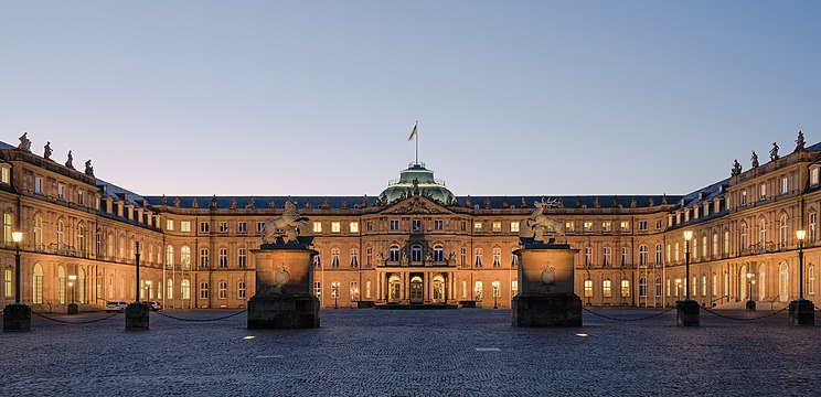 Neues Schloss Stuttgart.