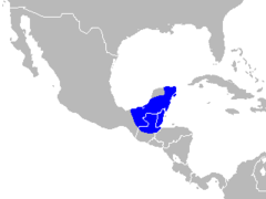 Distribuição geográfica de A. pigra.