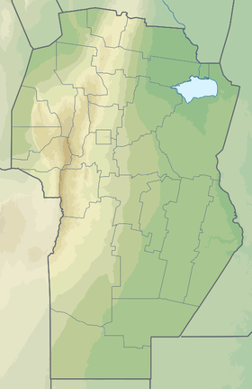 Embalse Ministro Pistarini ubicada en Provincia de Córdoba (Argentina)