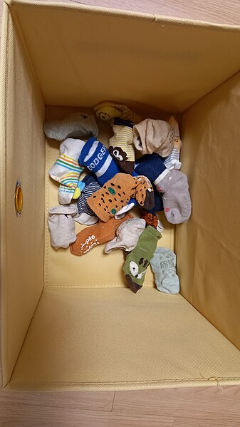 File:Box of baby socks.jpg