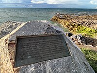 Darwin Rocksitters Club Memorial Plaque, April 2024