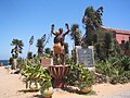 Image 18Monument near the Maison des Esclaves on Gorée Island (from History of Senegal)