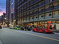 Thumbnail for File:Illegally parked Lamborghinis in front of a restaurant in Ebisu, before heading to Shibuya Scramble crossing to show off 4.jpg