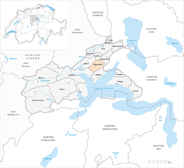 Adligenswil - Localizazion