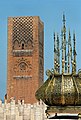 Hassan tower and the mosque in ruins (Rabat)