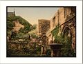 2007 : la crypte en ruines de l'ancienne abbaye Saint-Bavon de Gand.