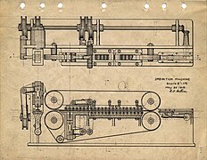 Schéma de machine.