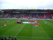 Openingsceremonie in het Arke Stadion