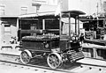 Typische Motordraisine der New York Central Railroad als „Rail Bus“ für den Personentransport, ca. 1908. Der Hersteller ist unbekannt.