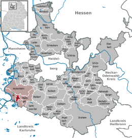 Neulußheim - Localizazion