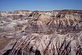 Blue Mesa masa dağı, Painted Desert (Boyalı Çöl)'de