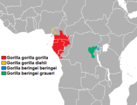 Área de distribución (en cor verde).