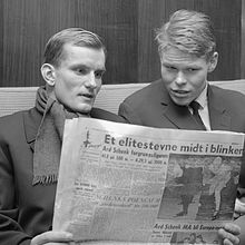 Svein-Erik Stiansen und Per Ivar Moe (r.) (1966)