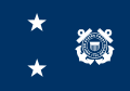 Flag of Rear-Admiral of the United States Coast Guard.