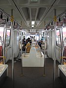 Intérieur d'un monorail.