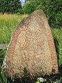 Runestone in Knivsta near Uppsala