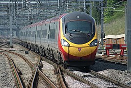 Pendolino au Royaume-Uni.