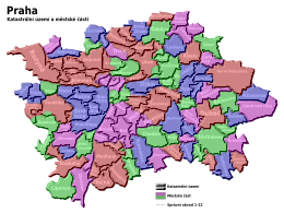 Žižkov – Mappa