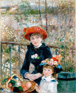 Auguste Renoir Sur la terrasse