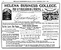 19:21, 29 July 2020 — Helena Business College ad (1890)