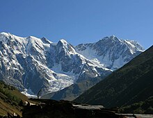 Mt Shkhara as seen from Khalde (Photo A. Muhranoff, 2011).jpg