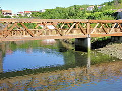 Ponte sobre o río Traba