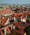 The rooftops of Prague