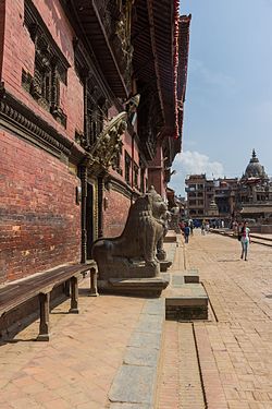 Entrance of Patan Museum