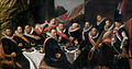 Banquet dels arcabussers de Sant Jordi de Haarlem (1616) - Oli sobre llenç, 179 x 257,5 cm, Museu Frans Hals, Haarlem