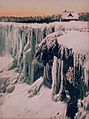 1900 - Frozen Horseshoe Falls from Canadian side