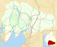 Backbarrow is located in the former South Lakeland district