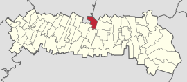 Location in Ialomița County