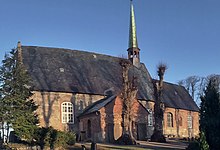 Norderbrarup romanische St-Marien-Kirche Natursteinquader mauerwerk etwa aus 13. Jahrhundert Südostseite Foto 2018 Wolfgang Pehlemann P1280431.jpg