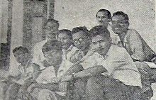 Nasjah Djamin di sebelah kanan (1960)