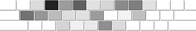 Diagrama de frecuencia de letras en la distribución QWERTY