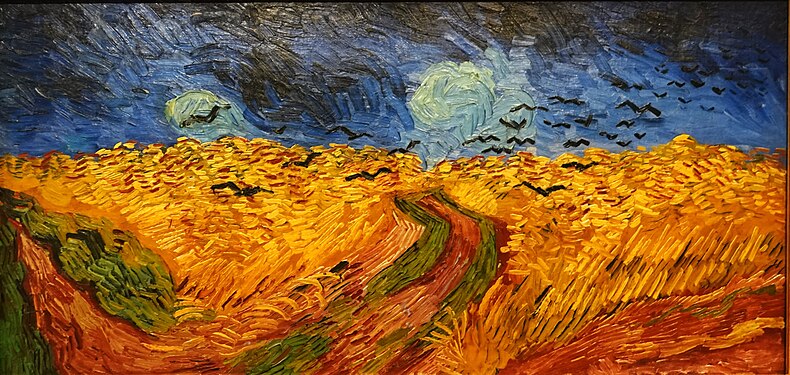 Wheatfield with Crows byVan Gogh